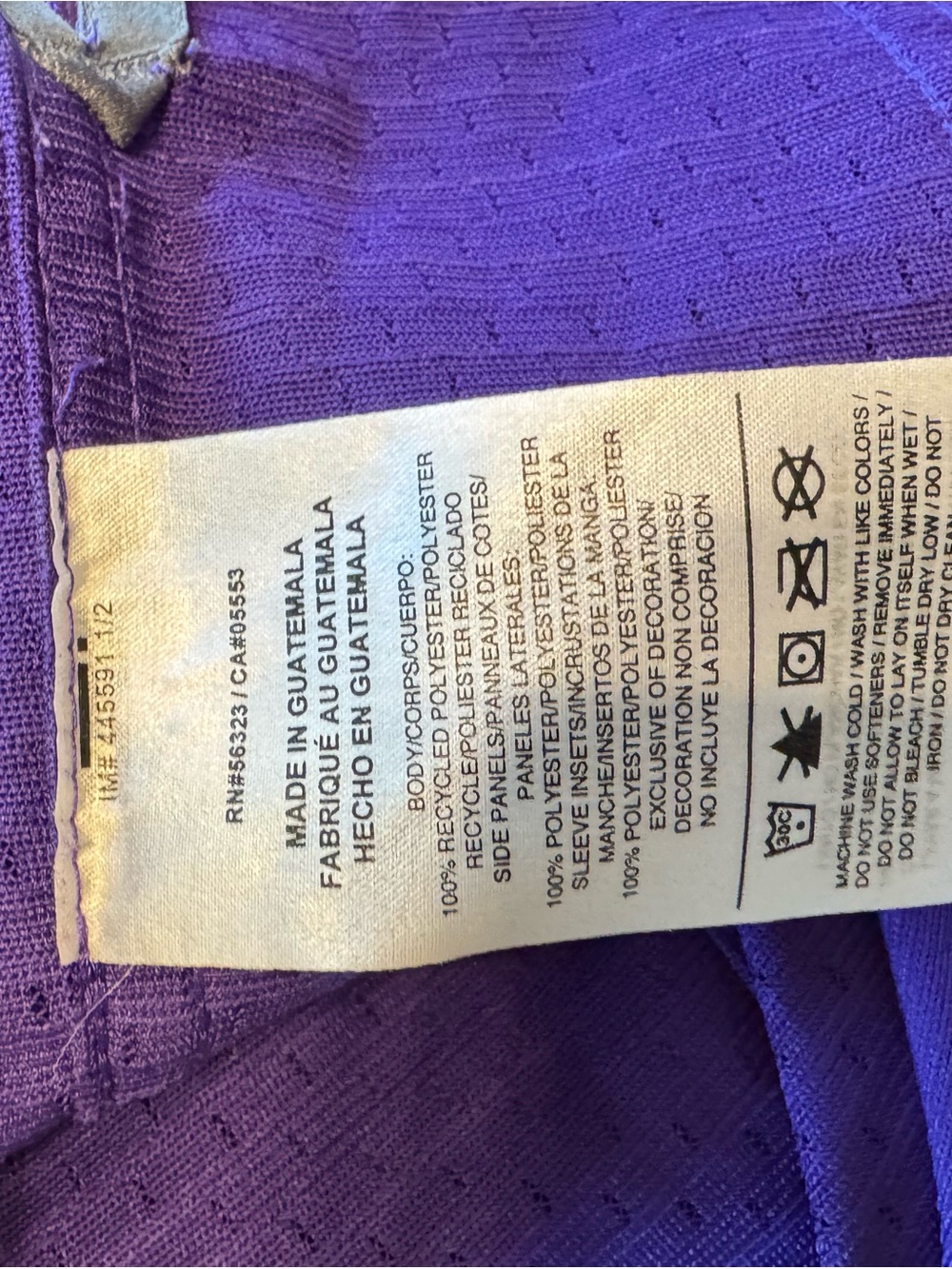 NFL Purple Minnesota Vikings Bridgewater 5 Nike Football Jersey - Sz M - NEW - Picture 13 of 14